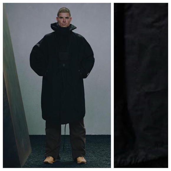 NWOT. ZARA FISHTAIL PARKA X SR_AOversized Fit Parka. Size S.